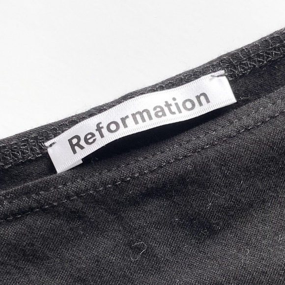 Reformation Asymmetric One Shoulder Bodysuit - Picture 3 of 11